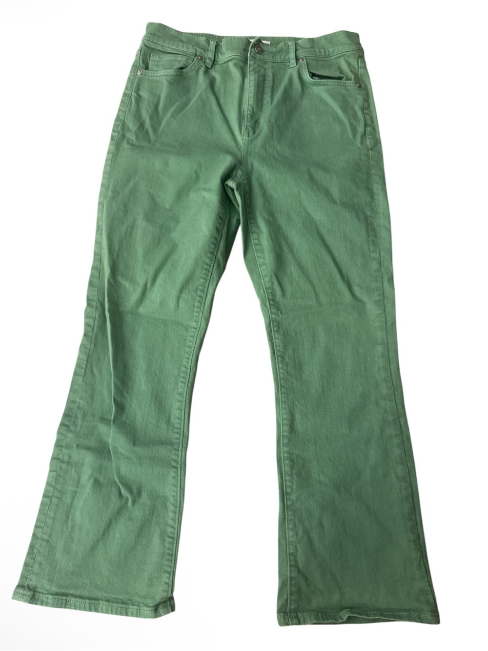 LOFT Sage Green Boot-Cut Cute Versatile Jeans - Size 4